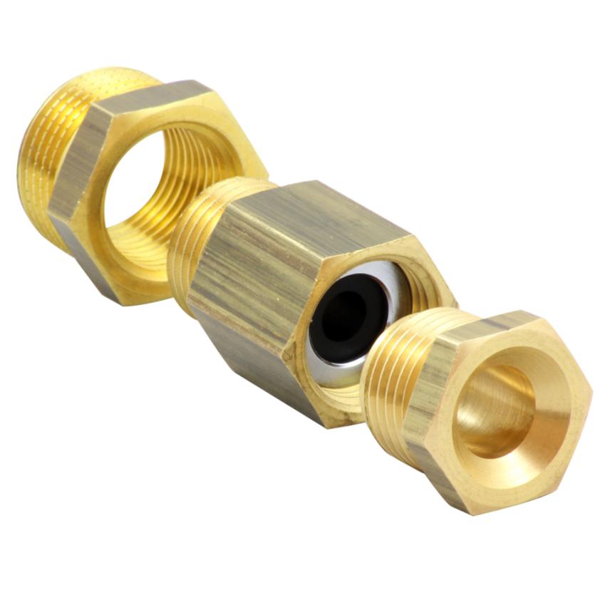 Defrost genomföring rak R15/R20