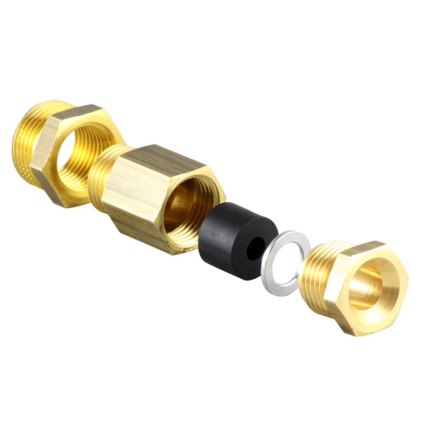 Defrost genomföring rak R15/R20